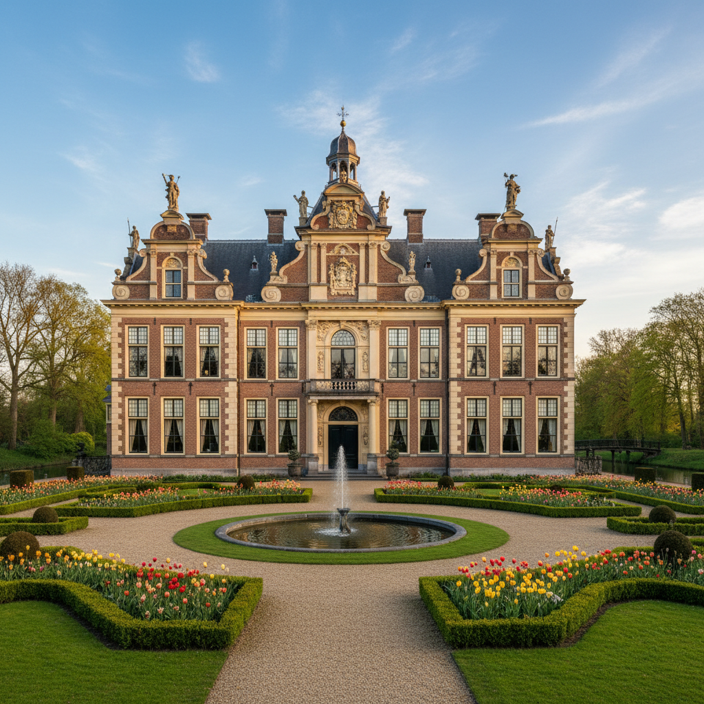 Elegante historische villa in Utrecht met prachtige Nederlandse Renaissance architectuur